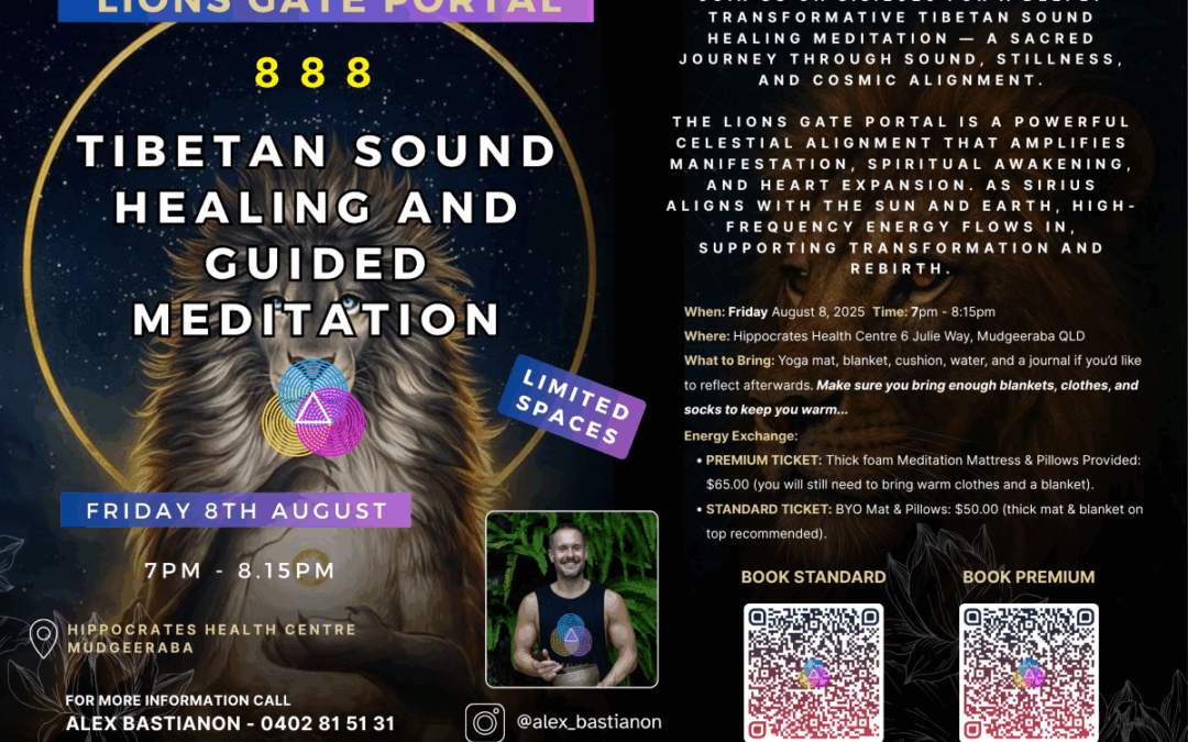 You’re Invited: Tibetan Sound Healing Meditation